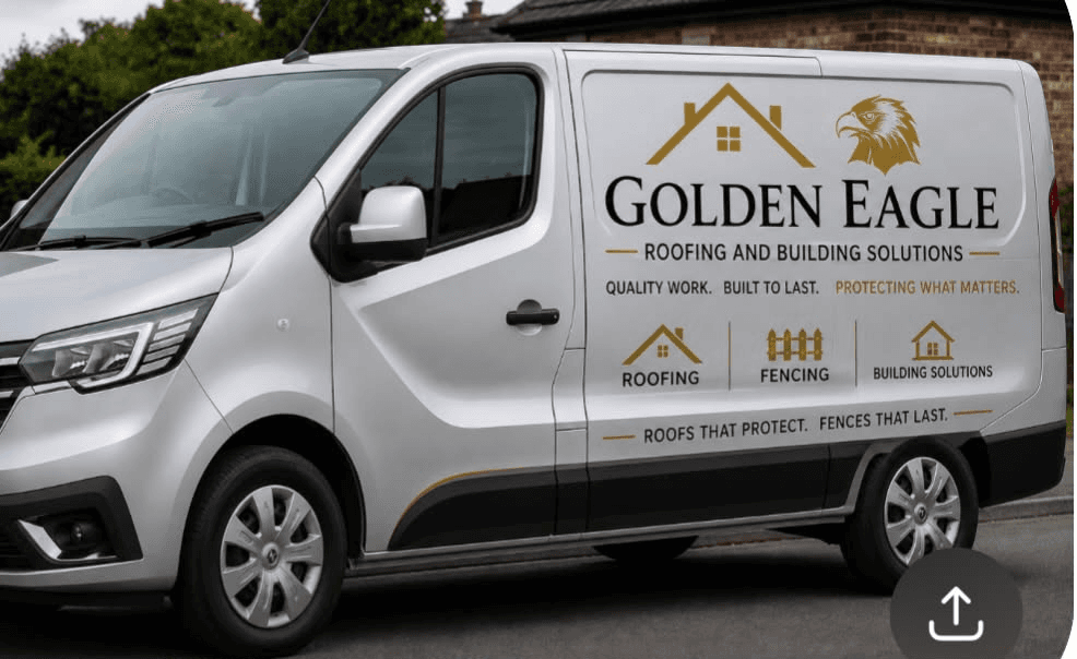 Golden Eagle UK Solutions branded company van
